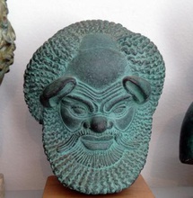 griego sátiro busto antigüedades e histórico 3D modelo de impresión, la impresión en archivo, imprimibles 3D, diseño 3d, el griego, sátiro, busto, arte, historia antigua 3d print model - Mito3D
