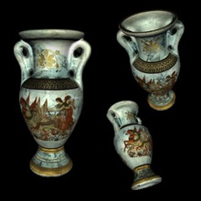 greek vase antiques & historical 3D printing model, file, printable design, 3d print, greek, vase, 3d print model - Mito3D