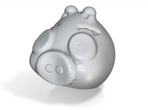 green piggy 3 nature 3D printing model, file, printable design, 3d print, piggy, piggies, angry birds, bird, 3d print model - Mito3D