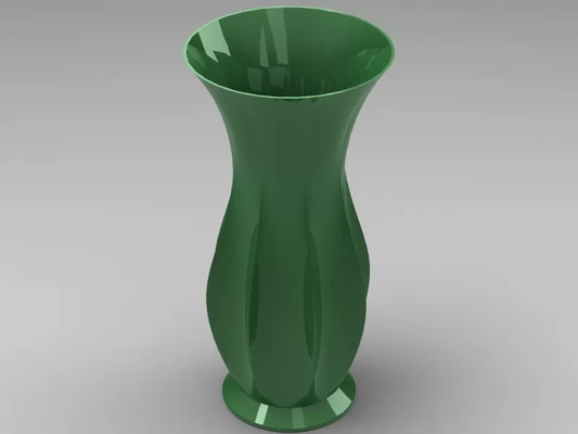 verde plastica vasi fiori 3d stampa modello treding tag decorazione natura pianta pentola decorazioni casa arredamento albero 3d print model - Mito3D