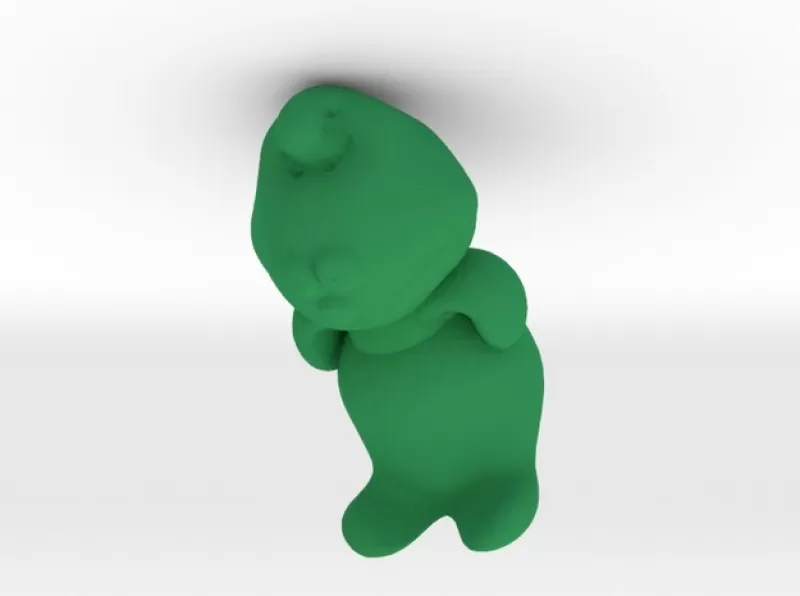 grinch 3d impresión modelo trío 3D print model - Mito3D