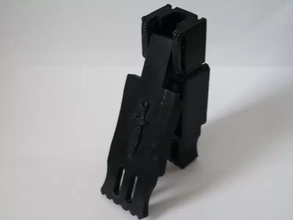 moedor Cruz Sombrio estripador 3d impressão modelo trio 3d print model - Mito3D