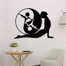 Palestra camera meditazione parete arte 3d stampa modello treding simbolo zen decorazione yoga 2d ying yang Yin Yang 3d print model - Mito3D