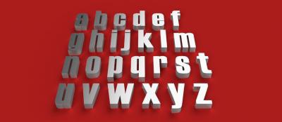 haetten font lowercase 3d letters stl file other things 3D printing model, file, printable design, print, write, fusion360, homemade, hobby, sign, 3dlettering, lettering, gadget, decorations, language, type, words, fonts, font, text, 3dmodel, 3dprint, letters, 3dletters, alphabet 3d print model - Mito3D