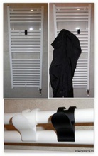 hanger heated towel rack home office & garden 3D printing model, file, printable design, 3d print, towel, rack, bathroom, heater, hanger, hook 3d print model - Mito3D
