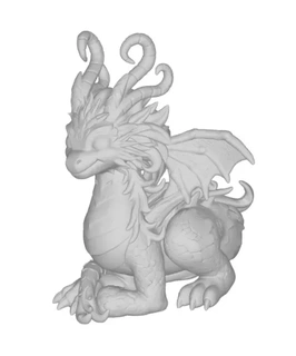 heureux Nouveau an dragon 2024 3d impression modèle 3d print model - Mito3D