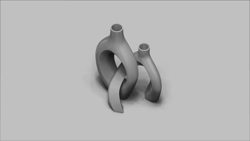 armonia torcere vasi 3d stampa modello treding tag vaso decorazione brocca pentola casa pianta fiore mobilia arredamento interni 3D print model - Mito3D