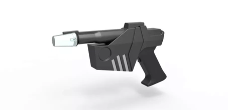 falco blaster secchio Rogers 25th secolo tv serie 3d stampa modello treding giocattolo stampabile pistola Stampa scifi cosplay puntello replica laser 3d print model - Mito3D
