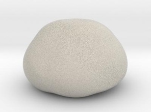 hd imprimée en 3d pet rock 2mm la nature 3D modèle d'impression, l'impression fichier, imprimable modèle, de conception, d'impression 3d, le rock, les animaux compagnie, roche, pierre, pierres, grès, 3d print model - Mito3D