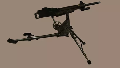 heavy machine gun hotchkiss m-07 3d printing model - threeding antiques world military museum history war national wwi 3d print model - Mito3D
