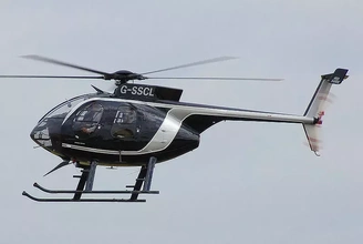 helicópteros md 500 3d impresión modelo trío 3d print model - Mito3D