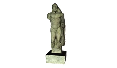 Hércules estatua 3d impresión modelo trío Heracles 3d print model - Mito3D