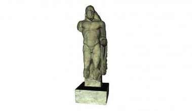 hercules statue antiques & historical 3D printing model, file, printable design, 3d print, art, history, varna, museum, thracians, Heracles, sculpture, 3d print model - Mito3D