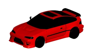 Honda crx 3d impresión modelo trío 3d print model - Mito3D