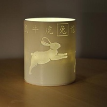 oroscopo tealight copertina guaina coniglio ufficio giardino 3D stampa modello file stampabile design 3d Stampa Ratto Bue 3d print model - Mito3D