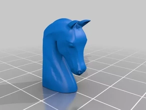 Pferd Bildhauerei 3d Drucken Modell dreiding 3d print model - Mito3D