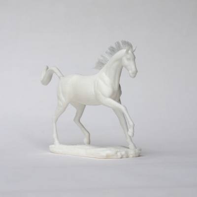 horse sculpture art 3D printing model, file, printable design, 3d print, horse, sculpture, art, animal, decor, statue, 3d, download, printing, printable, printed 3D print model - Mito3D
