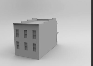 a casa arquitetura 3D modelo de impressão, impressão arquivo design, 3d, casa, 3d 3d print model - Mito3D
