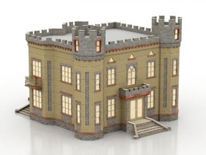 Casa architettura 3D stampa modello file stampabile design 3d Stampa Edificio costruzione esterno Residenziale nazione 3d print model - Mito3D