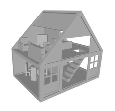 casa constructor 3d impresión modelo trío 3d print model - Mito3D