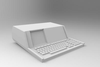 hp85 electronic & technology 3D printing model, file, printable design, 3d print, HP85, computer, technology, printing, 3d print model - Mito3D
