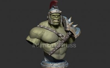 Hulk gladyatör oyuncaklar oyunlar hobi hayret kahraman süper Demir Adam Thor radyasyon yumruk Süper mutasyon Kaptan adam sert Örümcek Kolezyum savaş çekiç minyatürler 3d print model - Mito3D