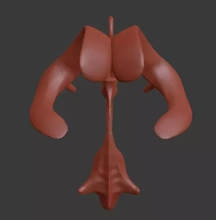 humano cérebro ventricular 3d impressão modelo trio anatomia Ciência neurologia ventrículo neuroanatomia 3d print model - Mito3D