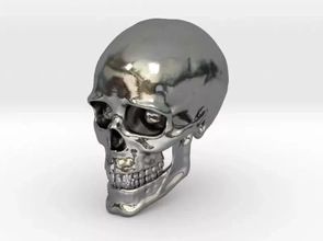 humano crânio 3d impressão modelo trio humanos 3d print model - Mito3D
