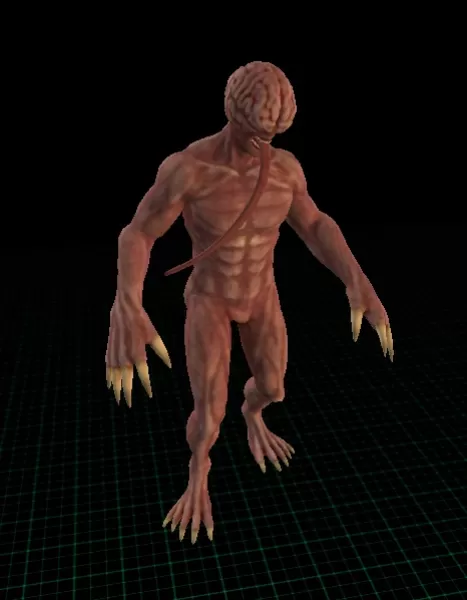 umano virus mutante 3d stampa modello gioco mostro alieno film personaggi cattivo ospite 3D print model - Mito3D