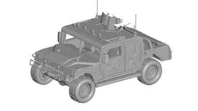 Hummer 3d Drucken Modell dreiding 3d print model - Mito3D