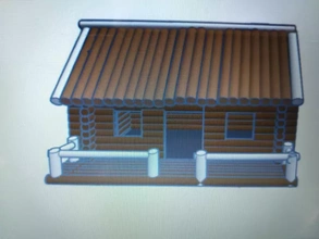 hunting cabin 3d printing model - threeding hunt forest lodge 3d print model - Mito3D
