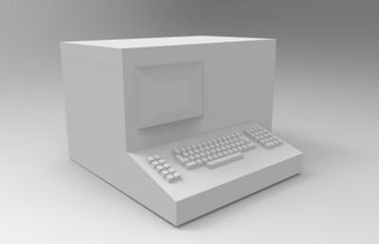 ibm system 23 datamaster eletrônicos e tecnologia 3D modelo de impressão, a impressão arquivo design, 3d, Sistema IBM Datamaster, computador, 3d 3d print model - Mito3D