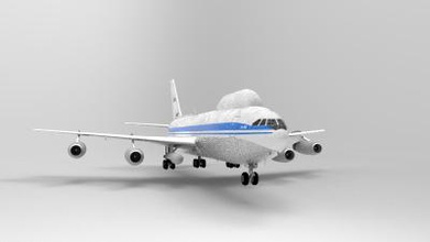 ilyushin il-80 motors & transport 3D printing model, file, printable design, 3d print, air,aircraft,plane,ussr,russia,nuclear,civil,aeroflot,soviet,russian 3d print model - Mito3D