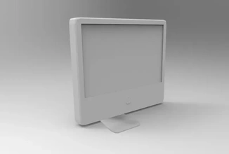 Imac g5 3d baskı model üçleme print printing teknoloji 2004 3d print model - Mito3D
