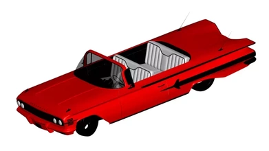 impala conversivel 3d printing model - threeding 3d print model - Mito3D