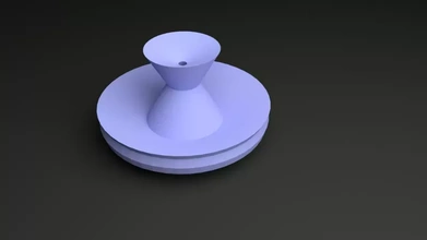 tütsü Çubuk Kulp destek 3d baskı model üçleme 3d print model - Mito3D