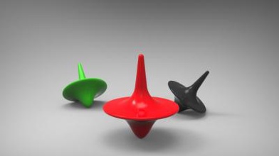 inception totem spinning top toys games & hobby 3D printing model, file, printable design, 3d print, dicaprio, game, games, inception, leonardo, spin, spinning, spinning_top, 3d print model - Mito3D
