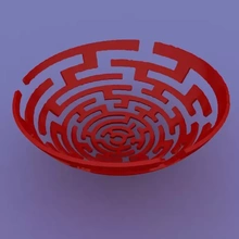 infinite bowl 3d printing model - threeding 3d print model - Mito3D