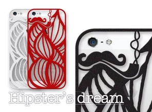 iphone5 hipster rêver 3d impression modèle trio 3d print model - Mito3D