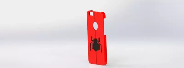 iphone6 case spider-man 3d printing model - threeding 3d print model - Mito3D