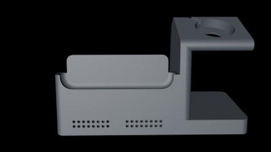 iphone -watch -stand Spielzeug, Spiele & hobby 3D-Druck-Modell, 3D-Druck-Datei, 3D-druckbares Modell, 3D-Druck, design, 3d-drucken, Iphone -Uhr -Stand 3d print model - Mito3D