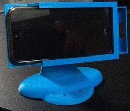 iphone 5 5s masaüstü binmek 3d baskı model üçleme rıhtım Vesika eşitleme Doluyor manzara 3d print model - Mito3D