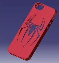 iphone 5s spider-man case 3d printing model - threeding 3d print model - Mito3D