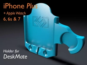 iphone 6 6s 7 + elma izlemek Kulp destek sıra arkadaşı 3d baskı model üçleme Doluyor istasyon 3d print model - Mito3D