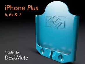 iphone 6 6s 7 titulaire soutien camarade bureau 3d impression modèle trio Pomme regarder mise charge gare 3d print model - Mito3D