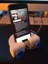 iphone 6 6s sync & charge dock 3d printing model - threeding charging 3d print model - Mito3D