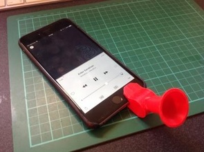 Iphone 6 amplificador eletrônico tecnologia 3D impressão modelo Arquivo imprimível Projeto 3d iPhone_6 som 3d print model - Mito3D