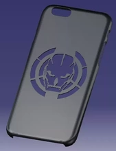 iphone 6s skull case 3d printing model - threeding 3d print model - Mito3D