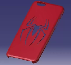 iphone 6s spider-man case 3d printing model - threeding 3d print model - Mito3D