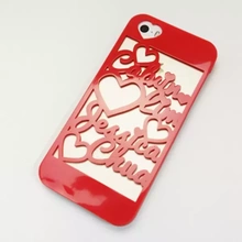 iphone case - love connect us 3d printing model threeding cases 3d print model - Mito3D